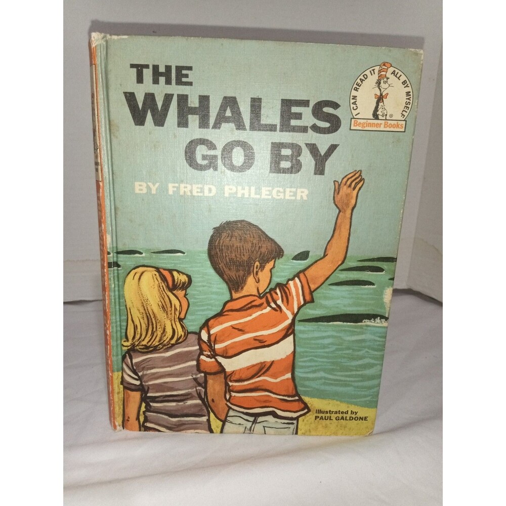 Vintage 1959 The Whales Go By Phleger Dr. Seuss Book Club Edition HC